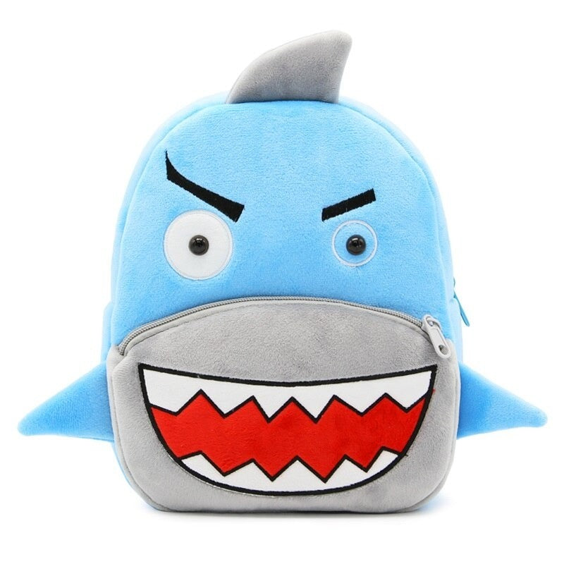 Cartoon Kids Plush Backpack