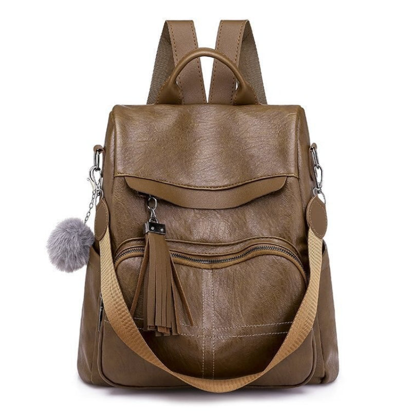 PU Leather Backpack For Women