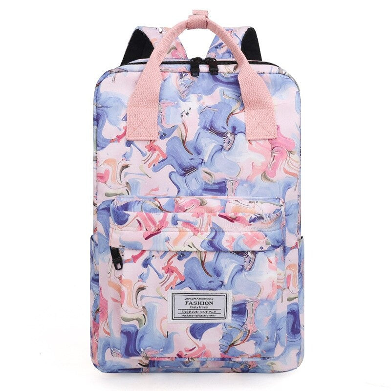 Oxford Fashion School Backpack For Girls