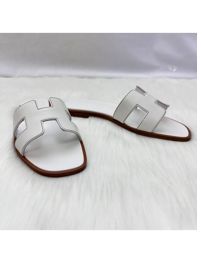 24 Years Women s Oran Sandals White Leather 37 5 Slippers