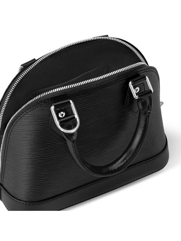 Alma BB Epi Shoulder Bag Black