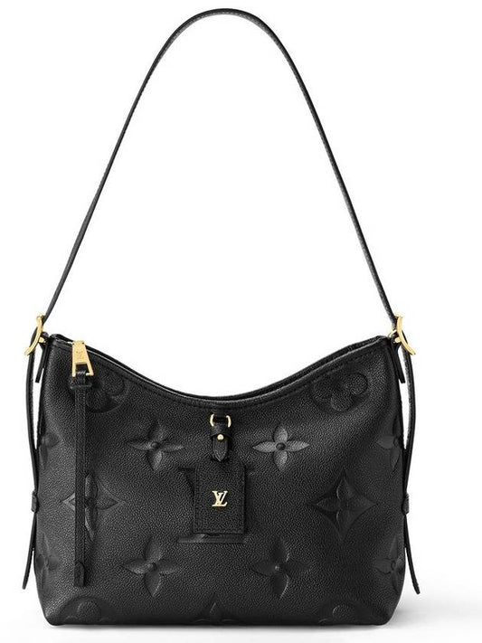 Women's Carryall PM Monogram Shoulder Bag Black