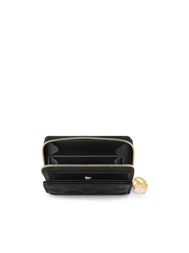 Women's Lou Monogram Lambskin Coin Purse Black