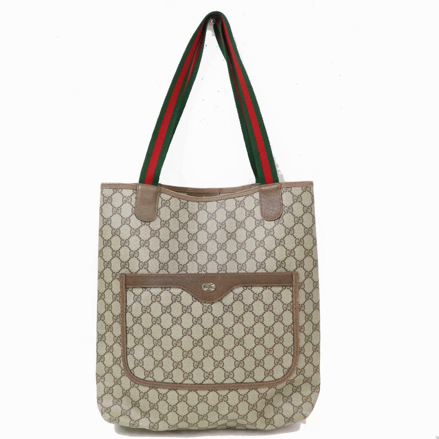 Brand Inspired Gucci Tote Bag Brown PVC (SHC1-15518)