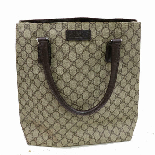 Gucci Tote Bag Beige PVC (SHC1-14352)