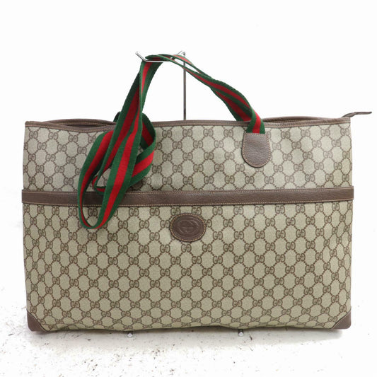 Gucci Tote Bag Beige PVC (SHC1-14532)