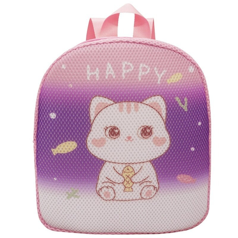 Cartoon Kids Plush Backpack