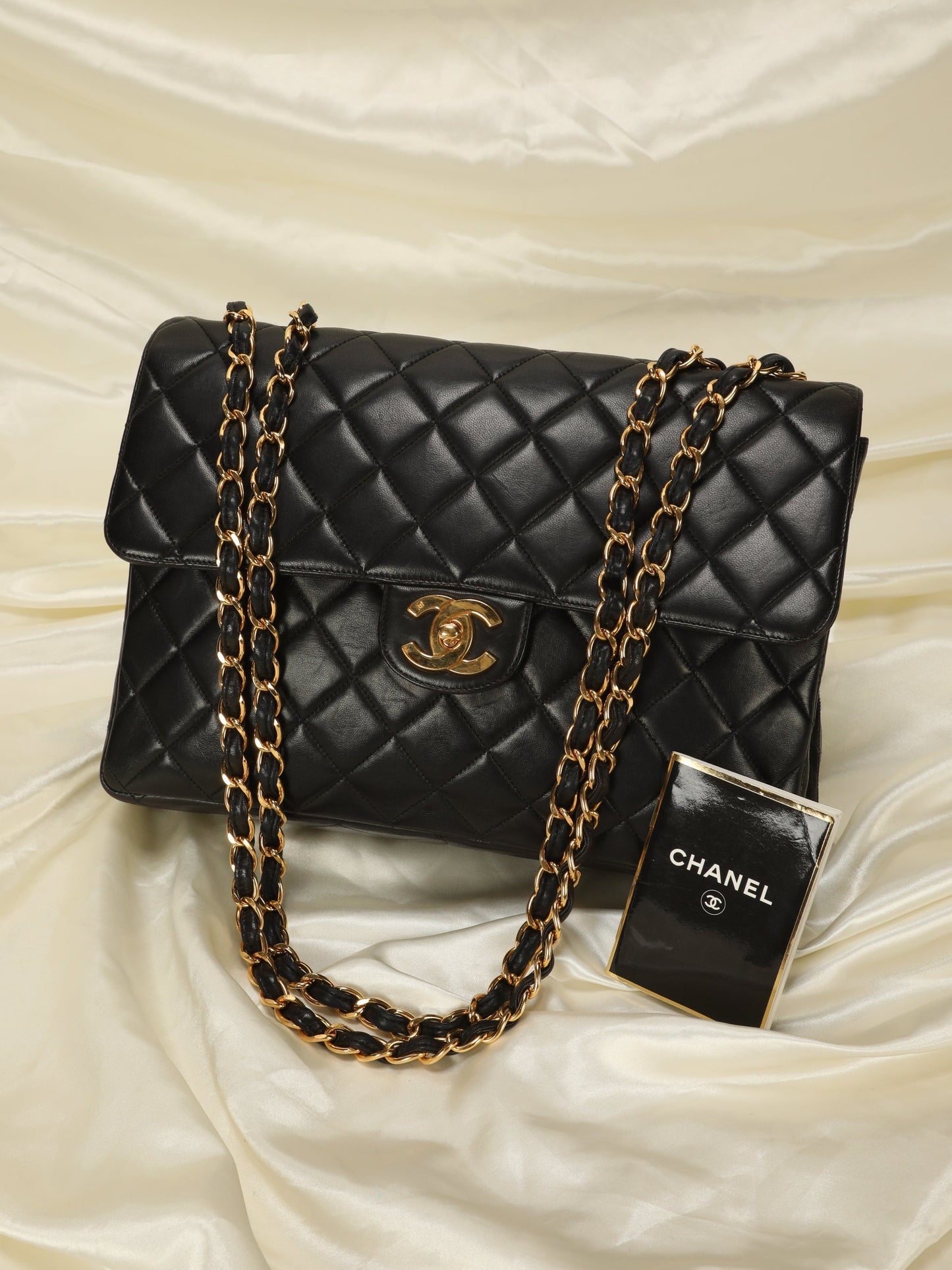 Chanel Lambskin Jumbo Single Flap Bag