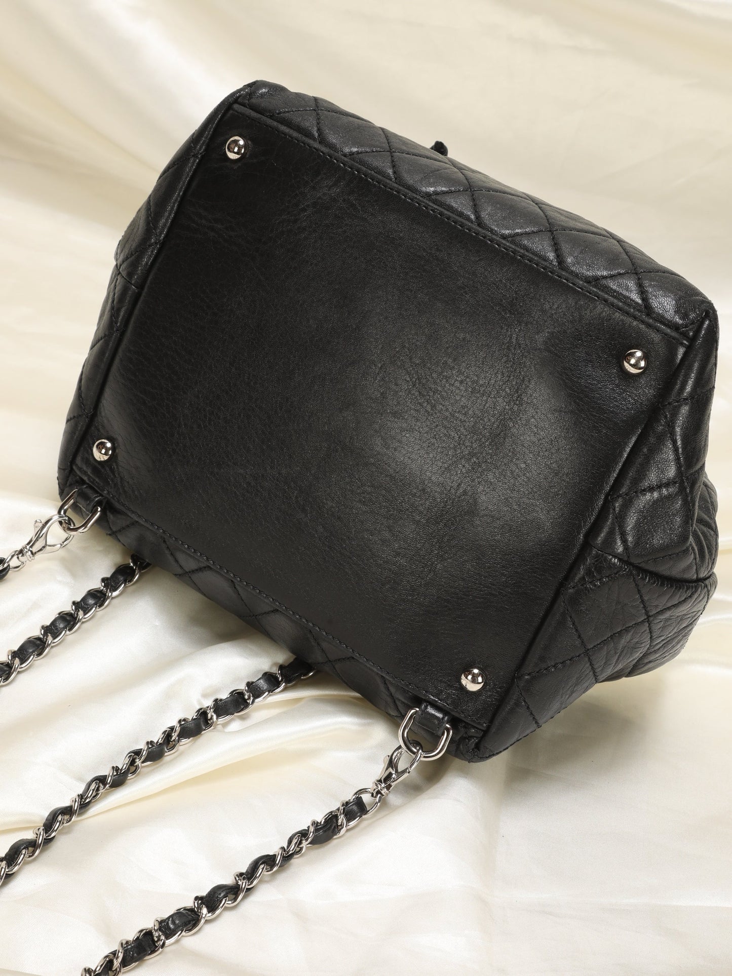 Chanel Calfskin Chain Backpack