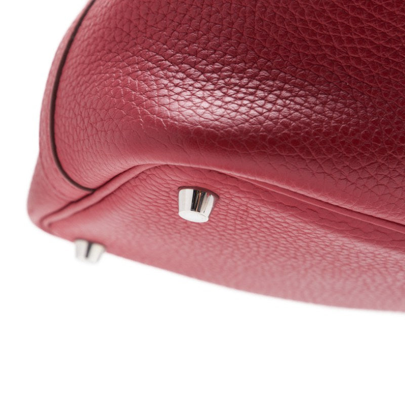 HERMES Picotin Lock PM Handbag  Claimans Rouge Casaque Rouge Casaque Handbag  Handbag Lady Handbags Lady Handbags Rouge Casaque Rouge Casaque Handbags Lady Handbags Lady Handbags