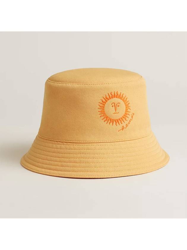 Women's GENE Sunshine Bucket Hat Canvas Hat H231022N 7658