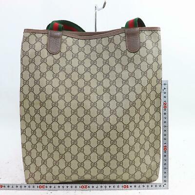 Gucci Tote Bag Beige PVC