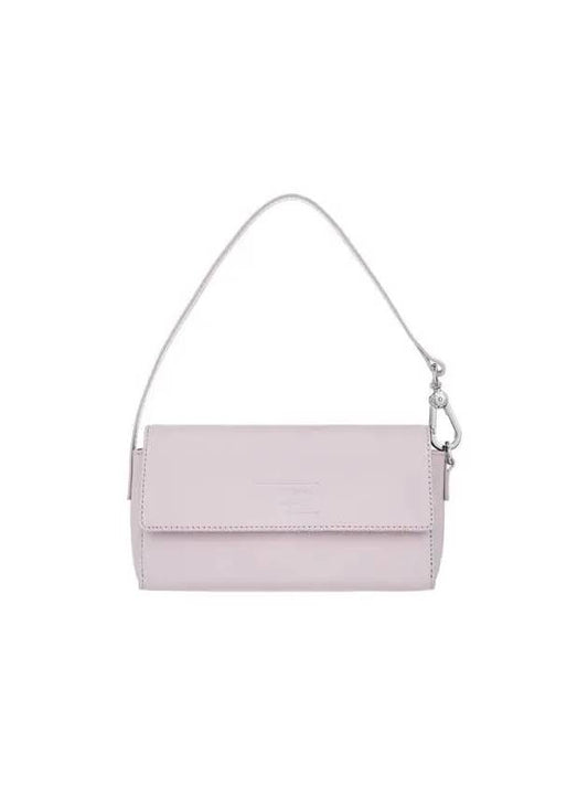 Women's Square Logo Flap Mini Bag Pink 271482