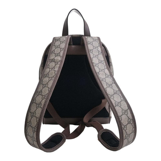 GUCCI Ophidia GG Supreme Small Backpack Rucksack 547965 Beige/Brown Women's