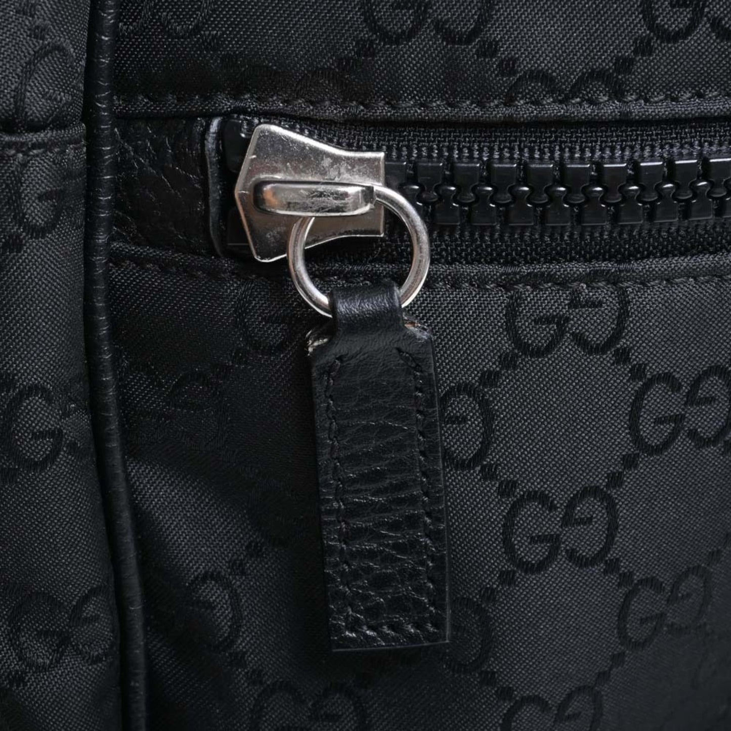 GUCCI GG nylon rucksack backpack 449181 black ladies