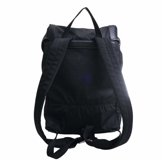 GUCCI GG nylon backpack rucksack 510336 black ladies