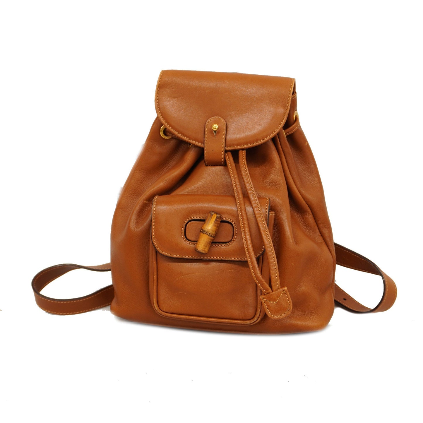 GUCCI  Bamboo Rucksack 003 2058 0030 Undefined,Leather Backpack Brown