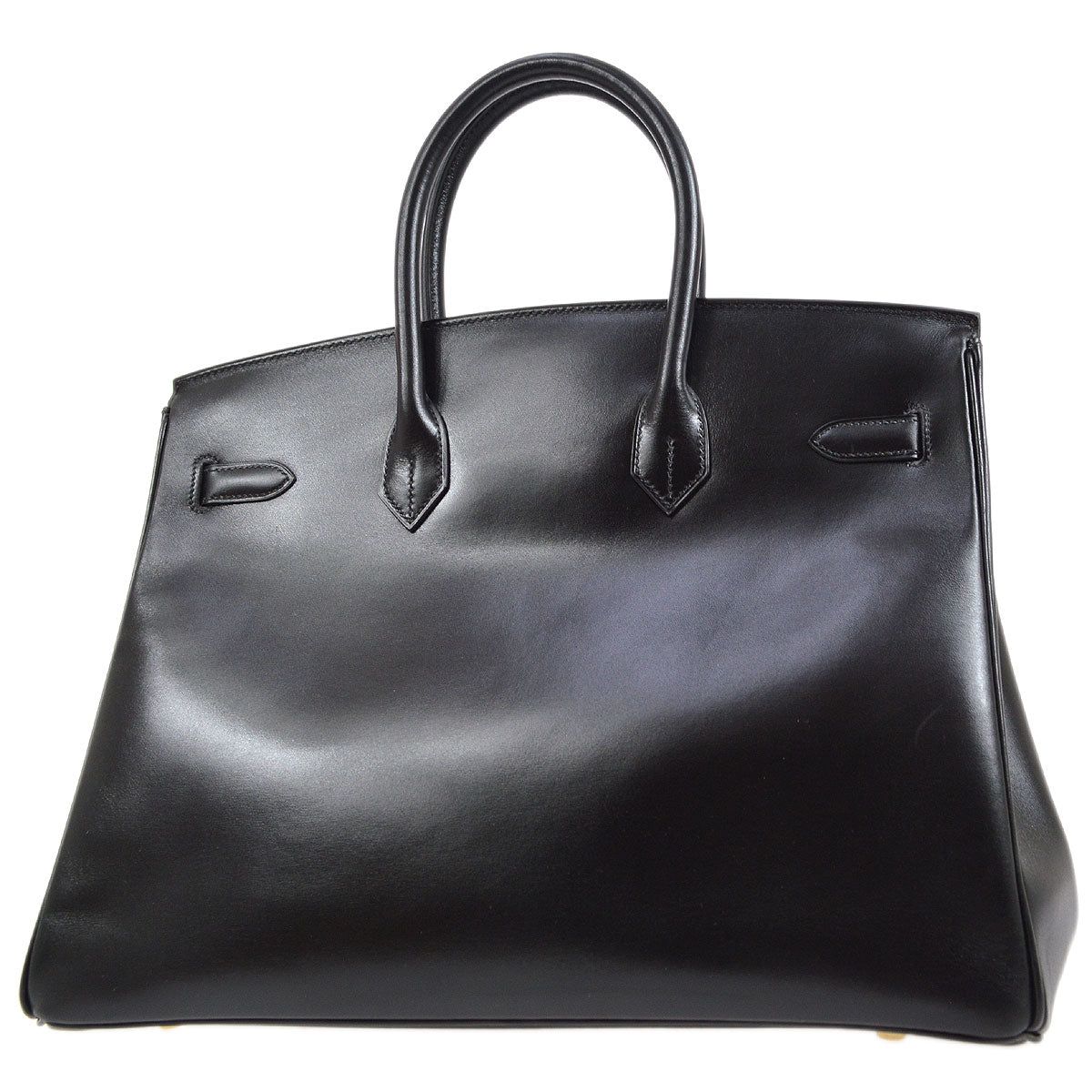 HERMES 2003 BIRKIN 35 Black Box calf