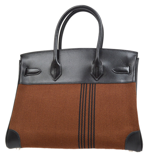 HERMES 2006 BIRKIN 30 Toile Potamos