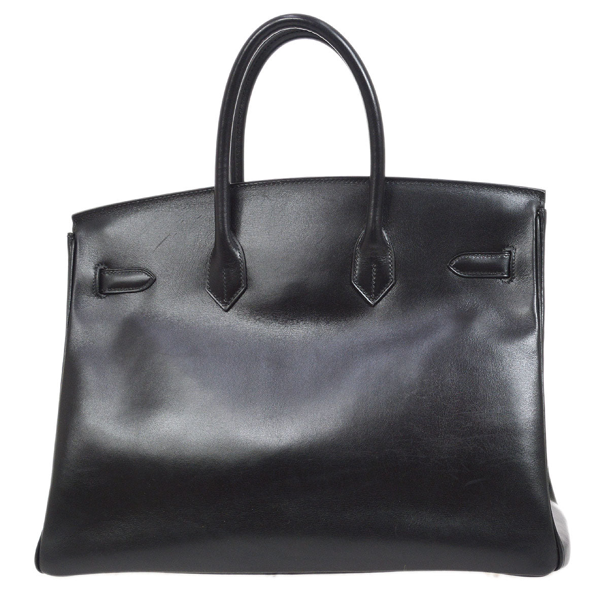 HERMES 2003 BIRKIN 35 Black Box calf