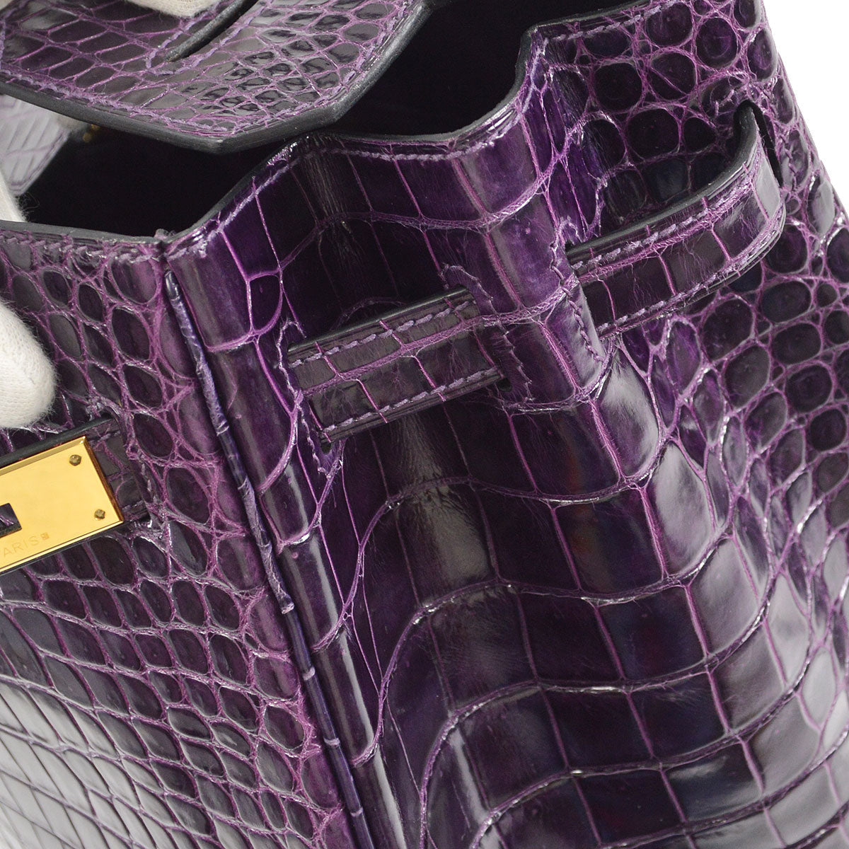 HERMES * 2013 Birkin 35 Amethyst