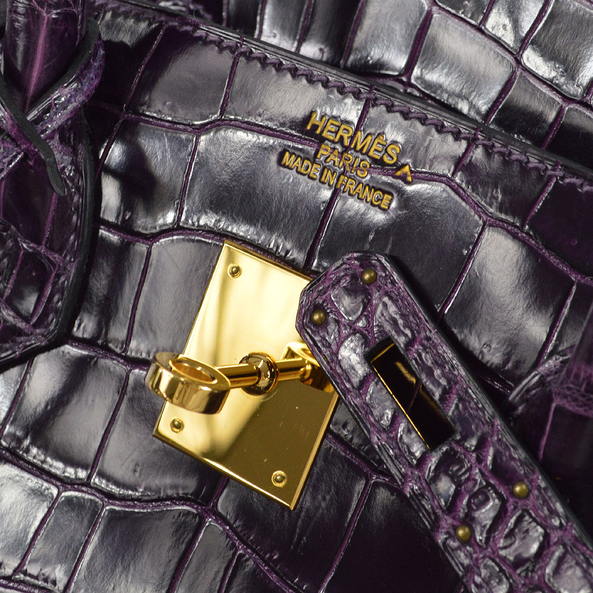 HERMES * 2013 Birkin 35 Amethyst