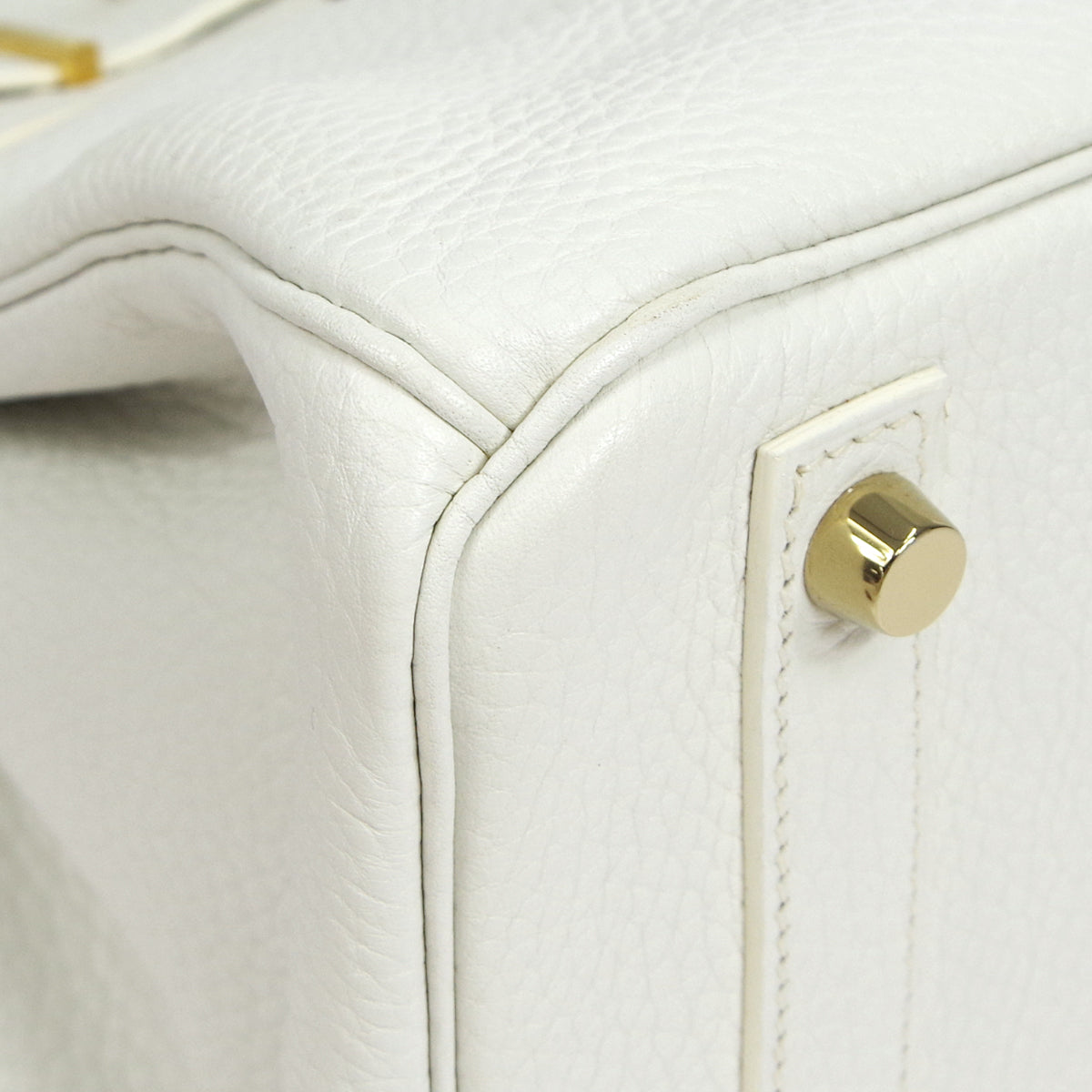 HERMES 2007 BIRKIN 30 White Clemence