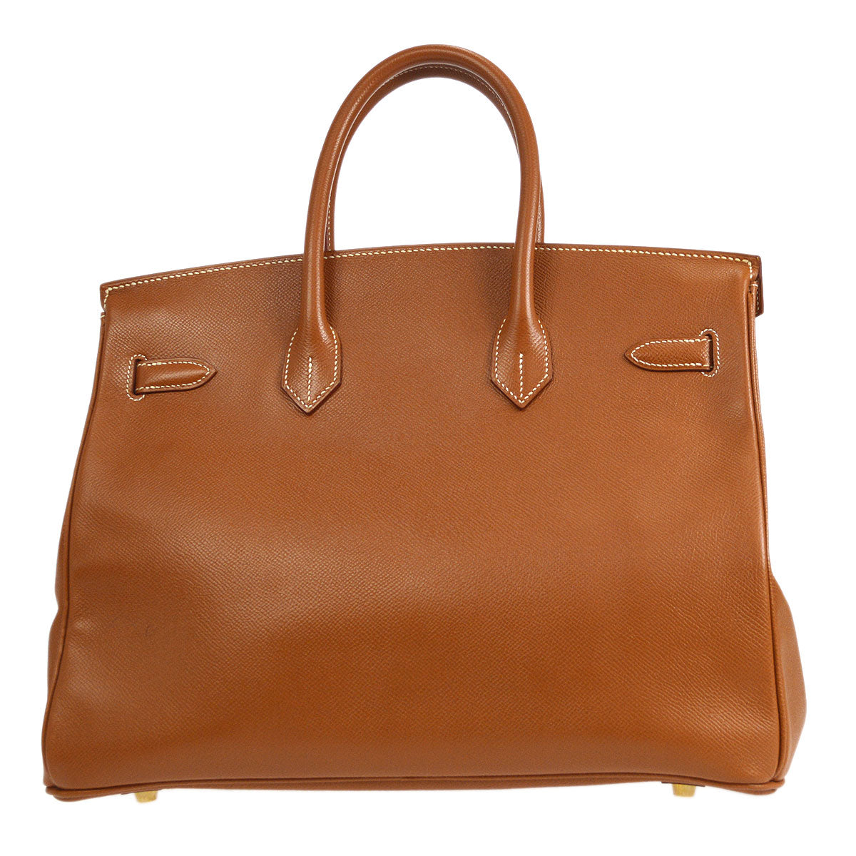 HERMES 1999 BIRKIN 35 Gold Courchevel