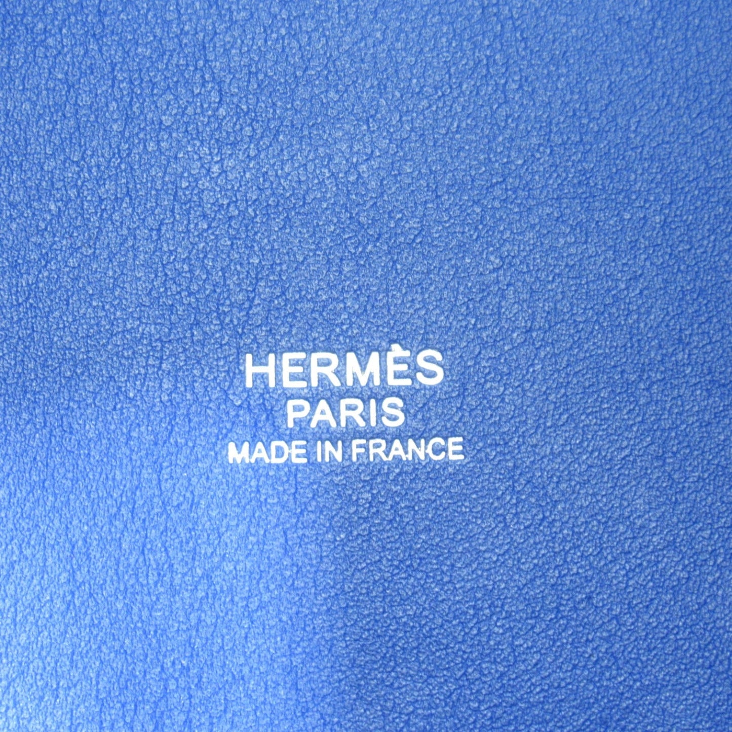 Hermes Picotin Lock Car Goat PM Blue  Tote Bag  Bag Leather Linen  Tote Bag  Blue