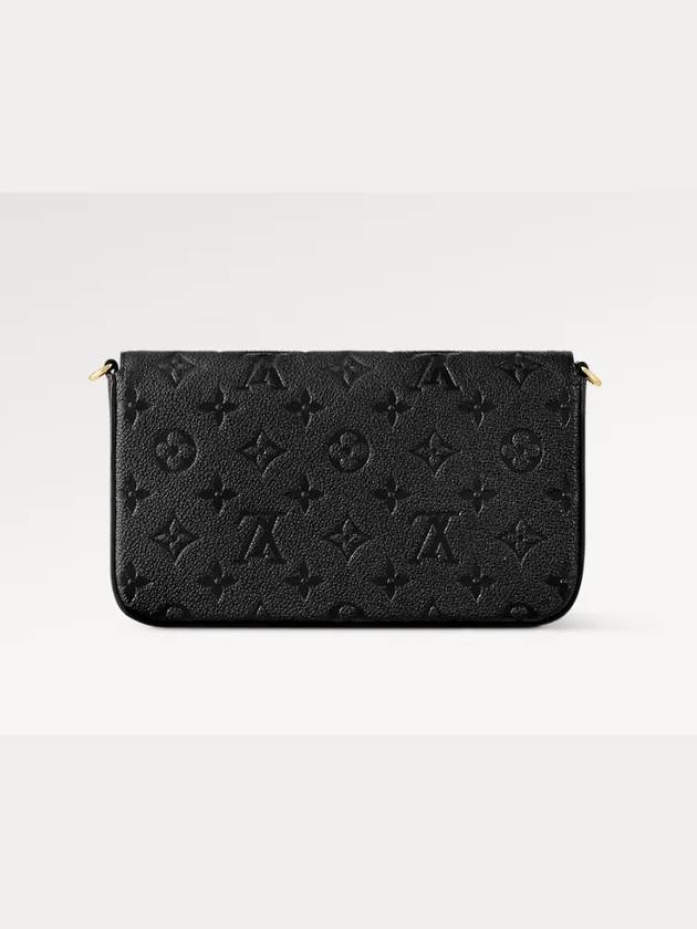 Bag Mini Chain Wallet Cross Pochette Felicie Monogram Empreinte Black M82477