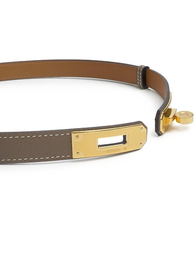 Women's Kelly 18 Belt Gold Etoupe