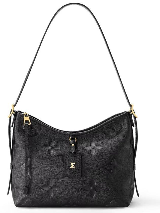 Women's Carryall PM Monogram Shoulder Bag Black