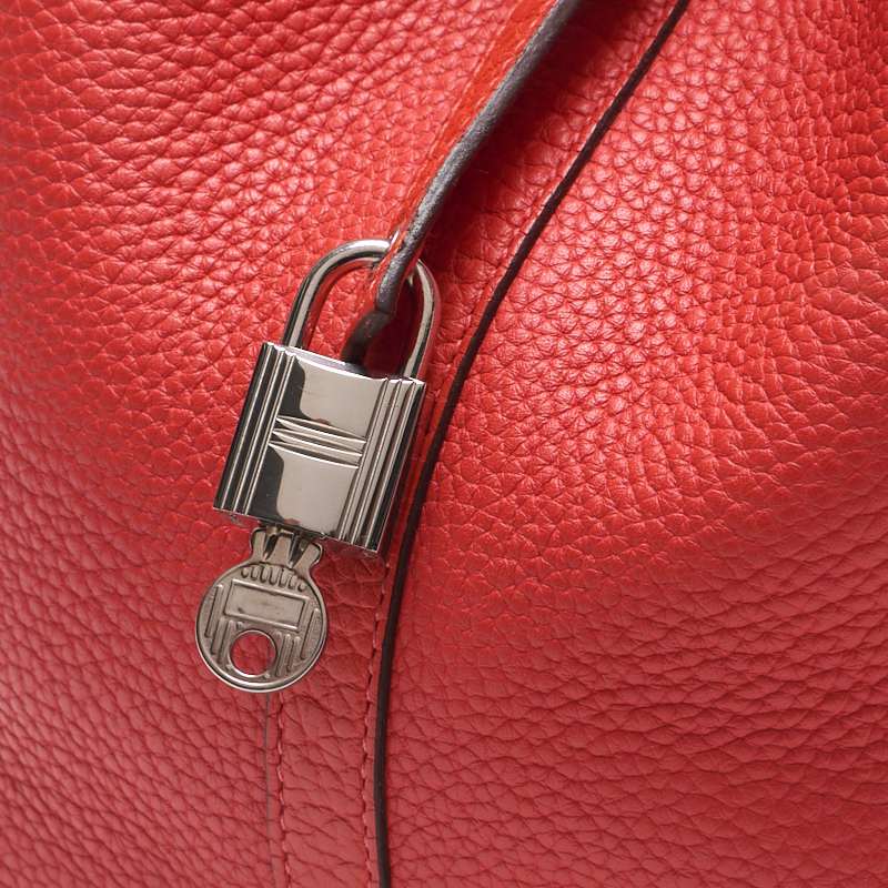 HERMES Picotin Lock MM Hand Tote Bag clémance Bougainville Bougainvillier (Silver G)  Bag  Starting Bag Race Back Shoulder Bag Hybrid 【 Ship】