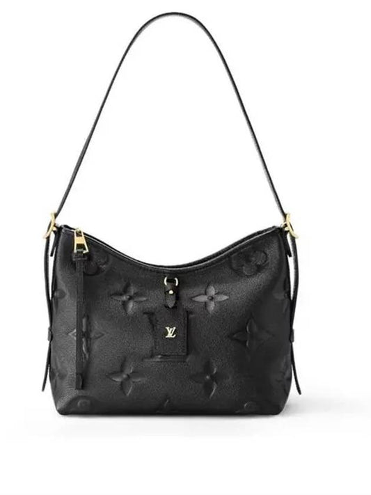 Women's Carryall PM Monogram Shoulder Bag Black