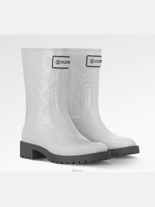 1AD1RW NEW Drops Flat Half Rain Boots