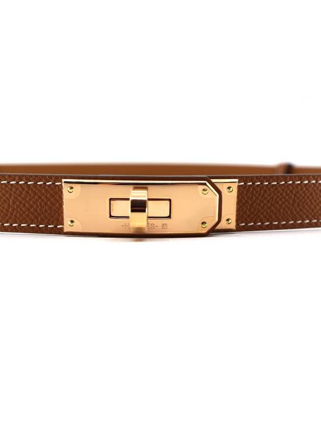 Women's Kelly 18 Gold Belt Gold