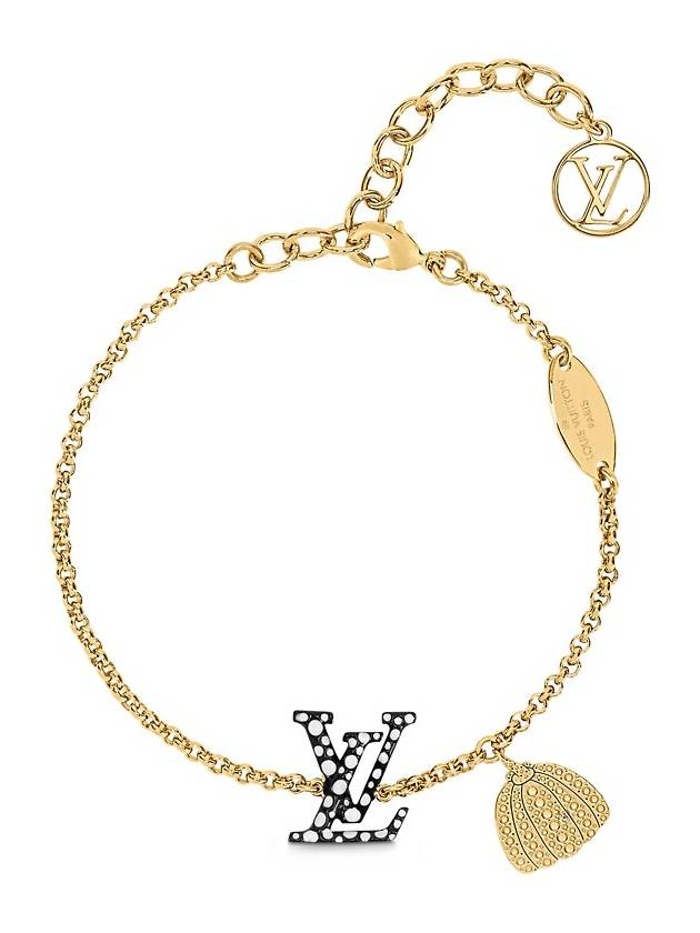 YK Iconic Infinity Dot Bracelet Gold