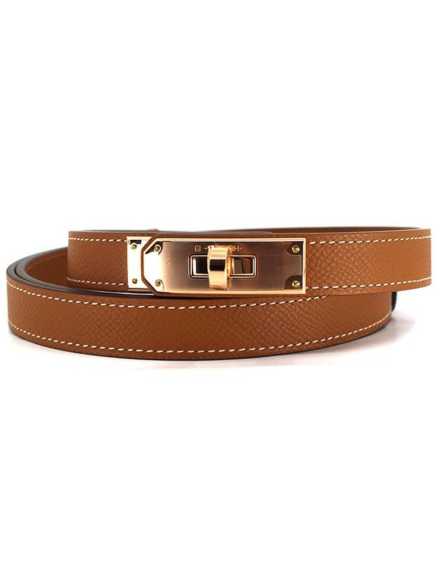 Women's Kelly 18 Gold Belt Gold