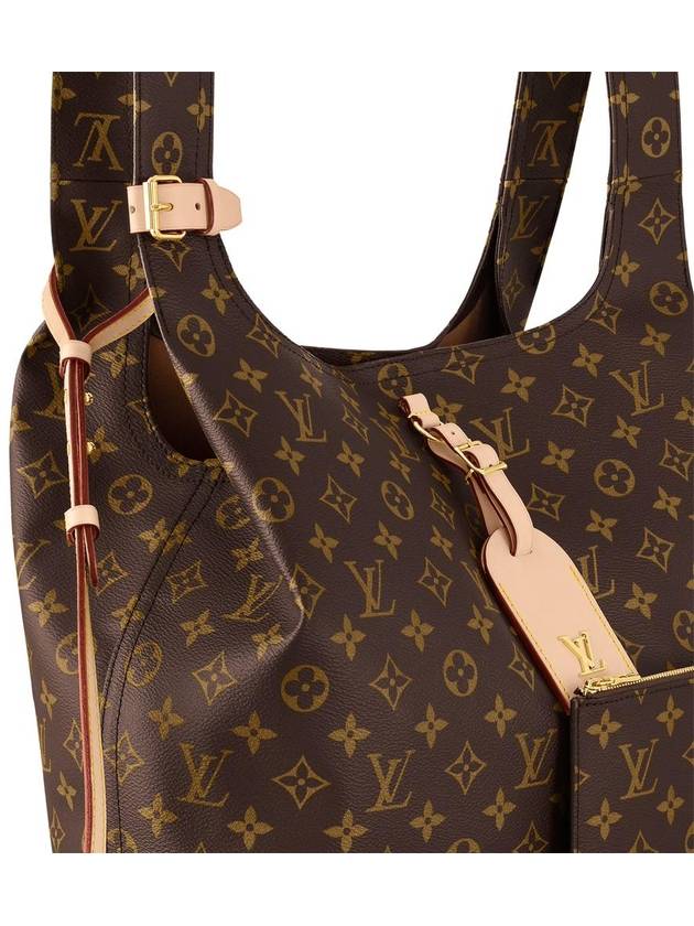 Atlantis GM Monogram Canvas Tote Bag Brown