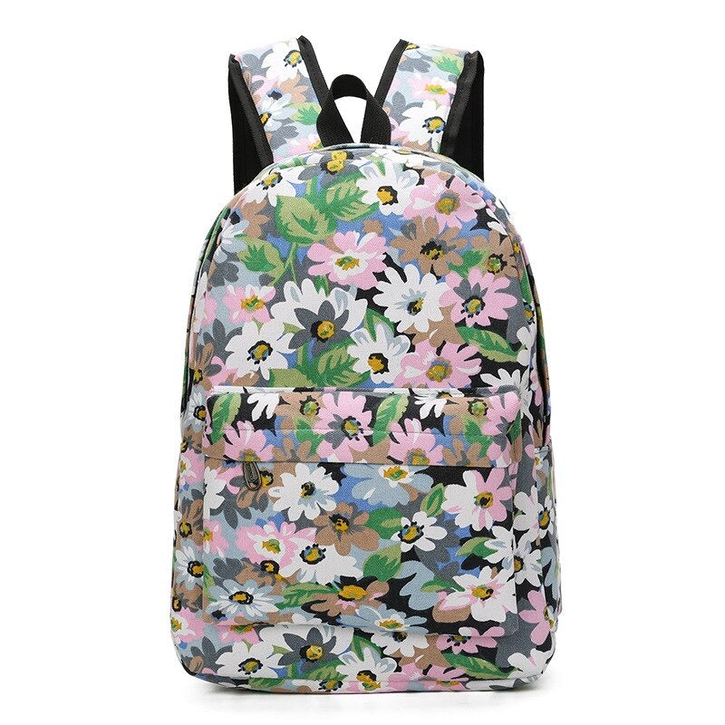 Preppy Style School Backpack For Girls