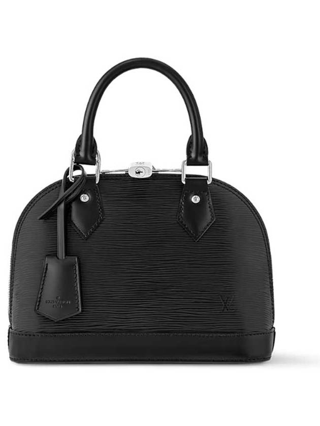 Alma BB Epi Shoulder Bag Black