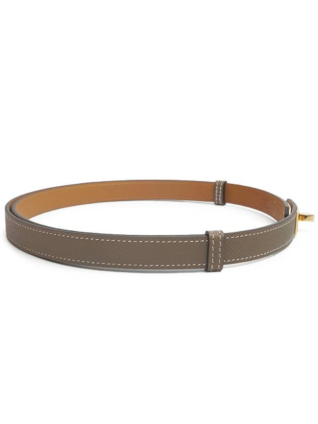 Women's Kelly 18 Belt Gold Etoupe