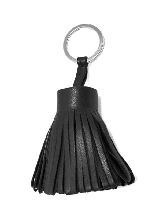 Hermes Carmen Palladium Key Holder Noir