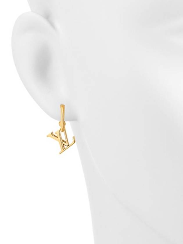 Women's LV Floragram Earrings Gold