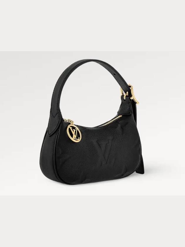 Bag Mini Chain Wallet Shoulder Tote Moon Monogram Empreinte Embossed Grain Cowhide Black M82391