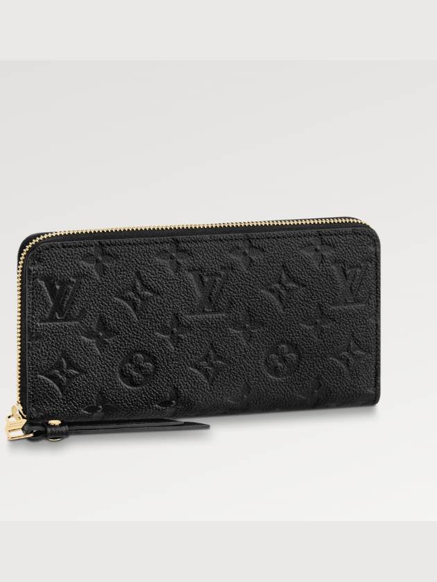 Women's Long Wallet Zippy Wallet Monogram Empreinte Zipper Wallet