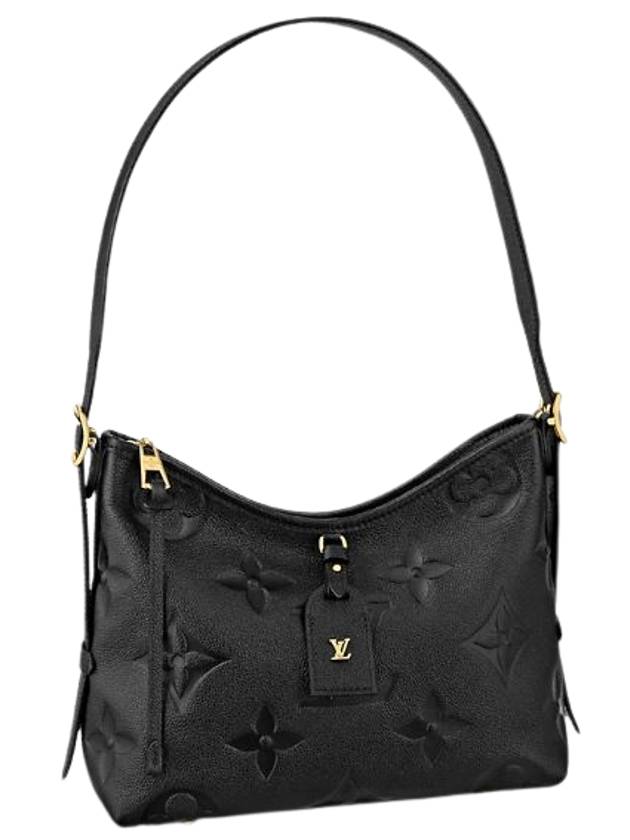 Women's Carryall PM Monogram Shoulder Bag Black