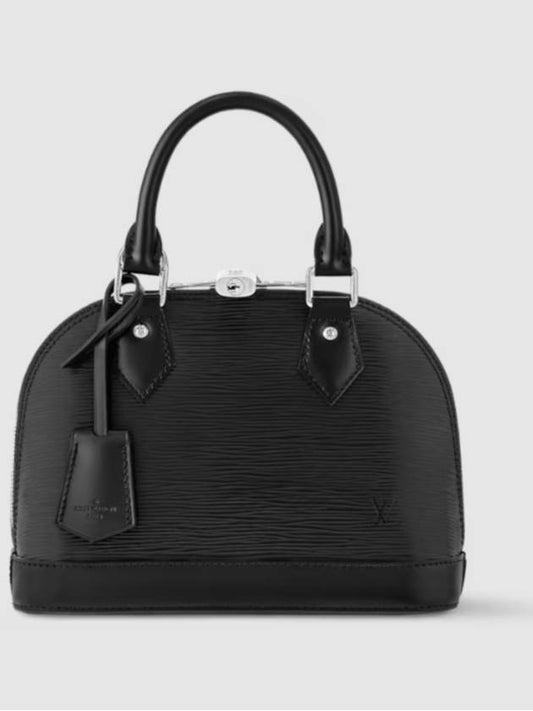 Alma BB Epi Shoulder Bag Black