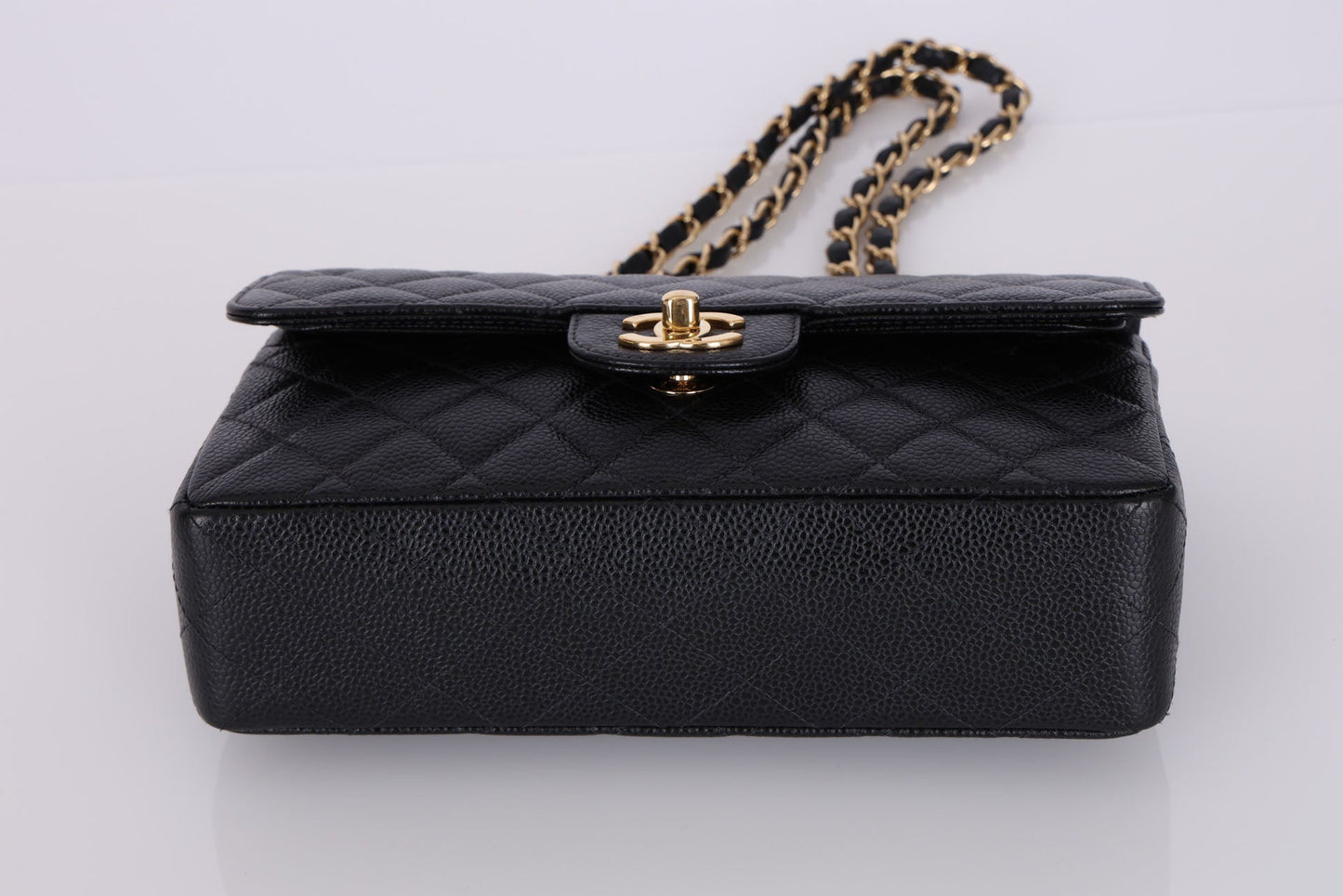 Chanel 2002 Caviar Small Double Flap