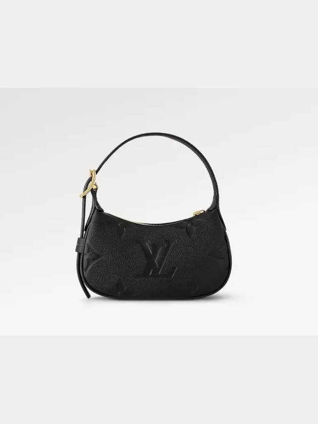 Bag Mini Chain Wallet Shoulder Tote Moon Monogram Empreinte Embossed Grain Cowhide Black M82391